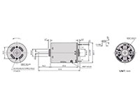 PTRS-380SA Carbon Brushed Direct Current (DC) Micro Motors - 2