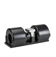 RA12B001/B17/B40 and RA24B001/B17/B40 Series Dual Wheel Design Brushed Direct Current (DC) Centrifugal Blowers RA12B001/B17/B40 and RA24B001/B17/B40 Series Dual Wheel Design Brushed Direct Current (DC) Centrifugal Blowers